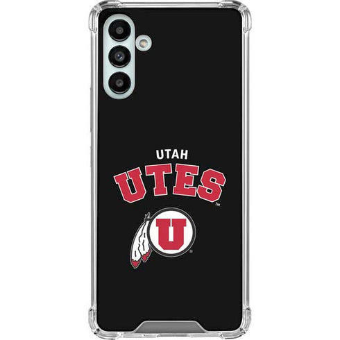 University of Utah Utes Logo Galaxy A13 5G Clear Case