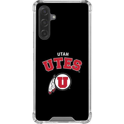 University of Utah Utes Logo Galaxy A17 Clear Case