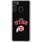 University of Utah Utes Logo Galaxy A21 Clear Case