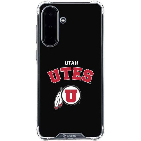 University of Utah Utes Logo Galaxy A36 5G Clear Case