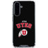 University of Utah Utes Logo Galaxy A36 5G Clear Case