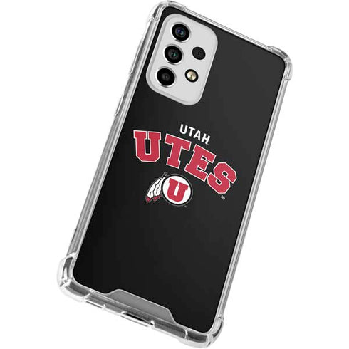 University of Utah Utes Logo Galaxy A53 5G Clear Case