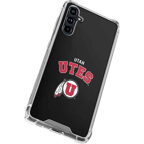 University of Utah Utes Logo Galaxy A54 5G Clear Case