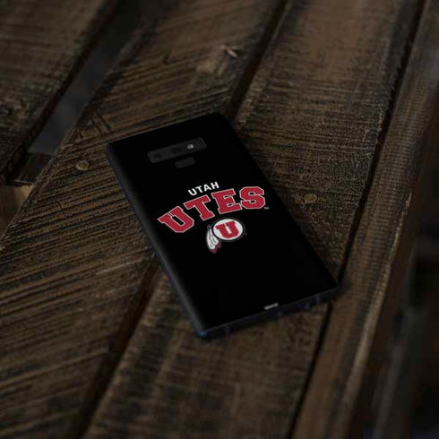University of Utah Utes Logo Galaxy Note 9 Skin
