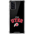 University of Utah Utes Logo Galaxy Note20 5G Clear Case
