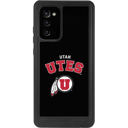 University of Utah Utes Logo Galaxy Note20 5G Waterproof Case