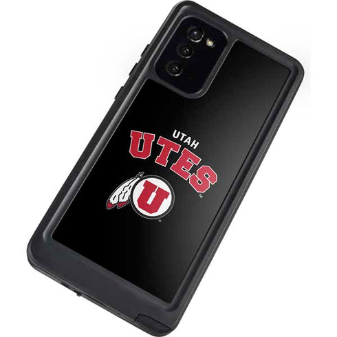 University of Utah Utes Logo Galaxy Note20 5G Waterproof Case