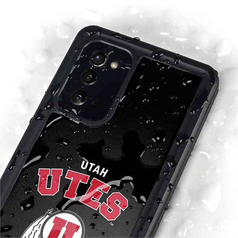 University of Utah Utes Logo Galaxy Note20 5G Waterproof Case