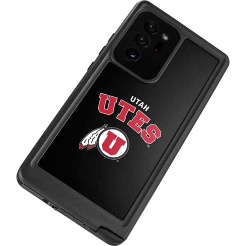 University of Utah Utes Logo Galaxy Note20 Ultra 5G Waterproof Case