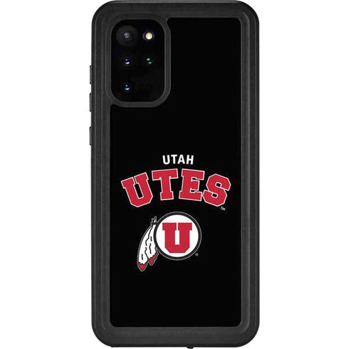 University of Utah Utes Logo Galaxy S20 Plus Waterproof Case