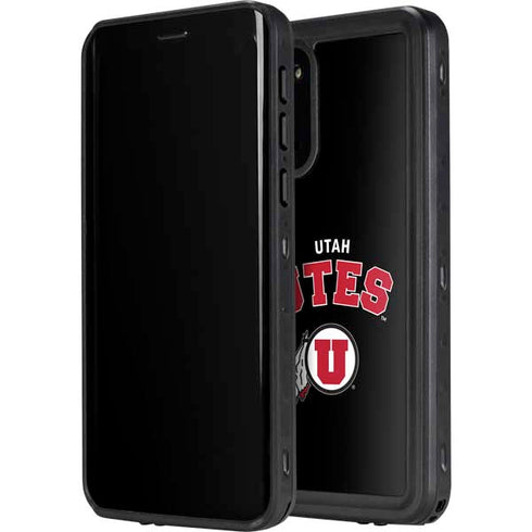University of Utah Utes Logo Galaxy S20 Plus Waterproof Case