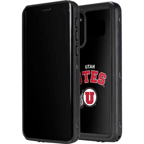 University of Utah Utes Logo Galaxy S20 Waterproof Case
