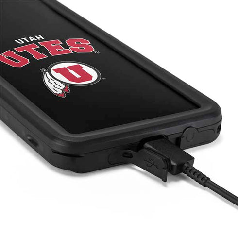 University of Utah Utes Logo Galaxy S20 Waterproof Case