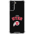 University of Utah Utes Logo Galaxy S21 FE Clear Case