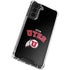 University of Utah Utes Logo Galaxy S21 FE Clear Case