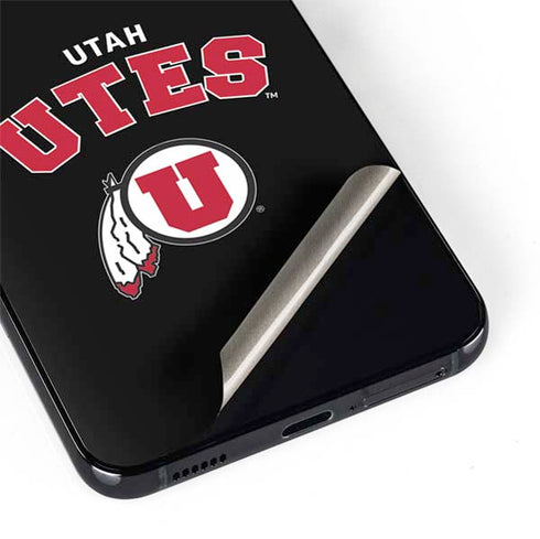 University of Utah Utes Logo Galaxy S22 Skin