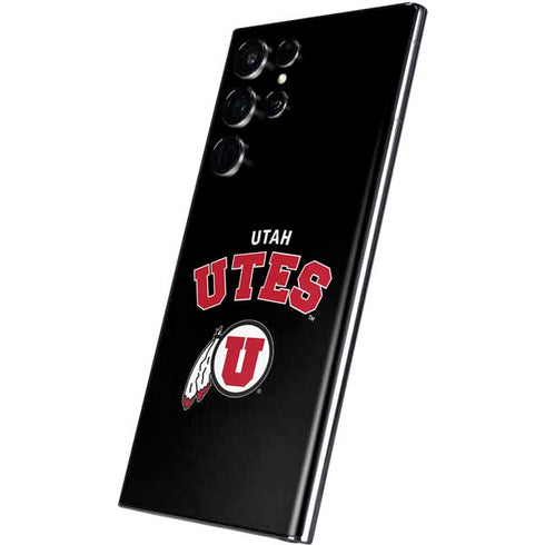 University of Utah Utes Logo Galaxy S22 Ultra Skin