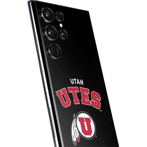 University of Utah Utes Logo Galaxy S22 Ultra Skin