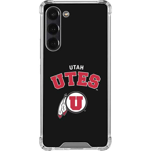 University of Utah Utes Logo Galaxy S23 Plus Clear Case