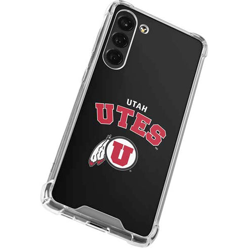 University of Utah Utes Logo Galaxy S24 FE Clear Case