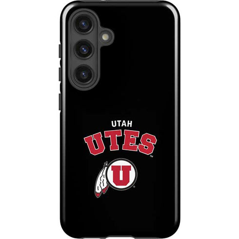 University of Utah Utes Logo Galaxy S25 Impact Case