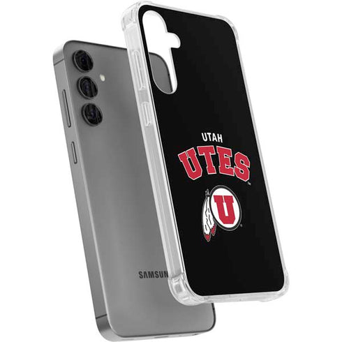 University of Utah Utes Logo Galaxy S24 Plus Clear Case
