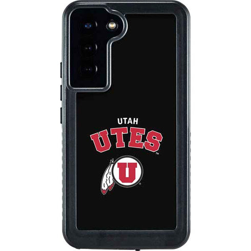 University of Utah Utes Logo Galaxy S24 Plus Waterproof Case