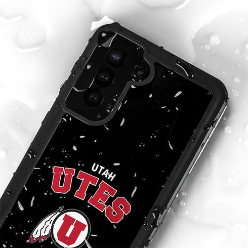 University of Utah Utes Logo Galaxy S24 Plus Waterproof Case
