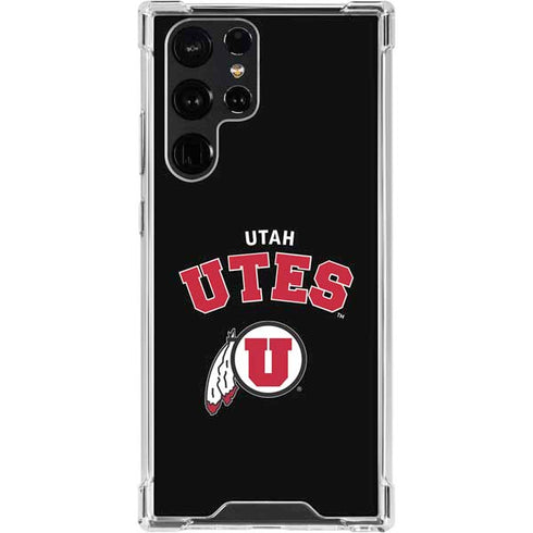 University of Utah Utes Logo Galaxy S24 Ultra Clear Case