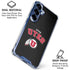 University of Utah Utes Logo Galaxy S25 FE Clear Case