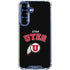 University of Utah Utes Logo Galaxy S25 Plus Clear Case