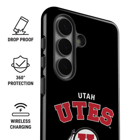 University of Utah Utes Logo Galaxy S26 Plus Impact Case