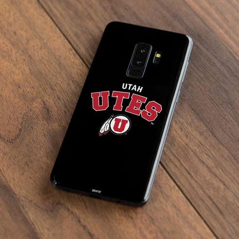 University of Utah Utes Logo Galaxy S9 Plus Skin