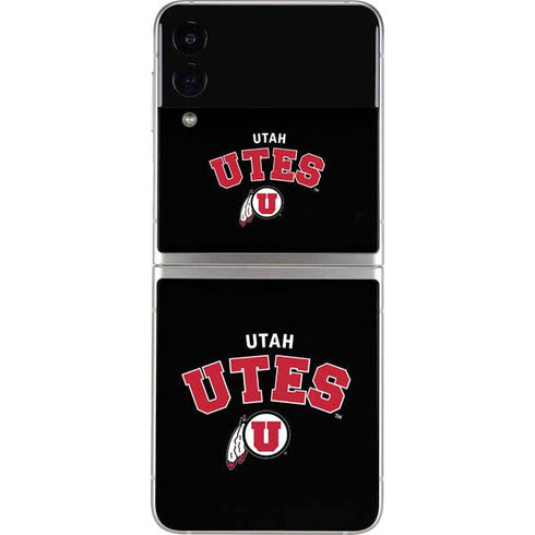 University of Utah Utes Logo Galaxy Z Flip3 5G Skin