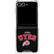University of Utah Utes Logo Galaxy Z Flip7 Clear Case