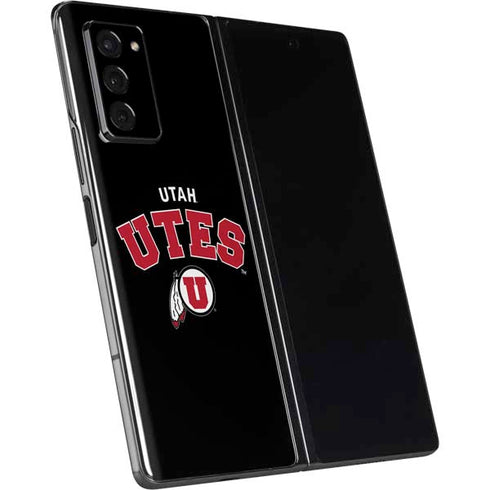 University of Utah Utes Logo Galaxy Z Fold2 5G Skin