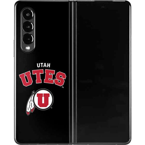 University of Utah Utes Logo Galaxy Z Fold3 5G Skin