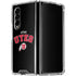 University of Utah Utes Logo Galaxy Z Fold4 5G Clear Case