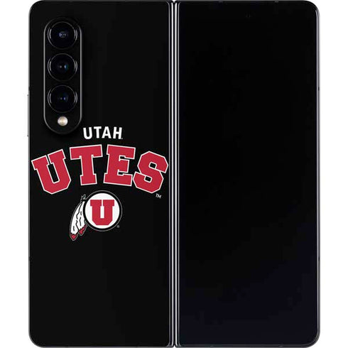 University of Utah Utes Logo Galaxy Z Fold4 5G Skin