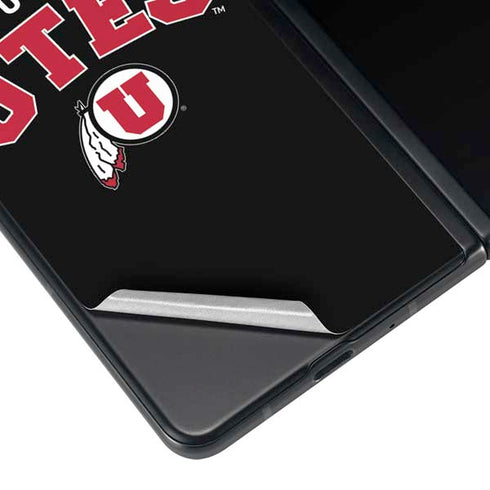 University of Utah Utes Logo Galaxy Z Fold4 5G Skin