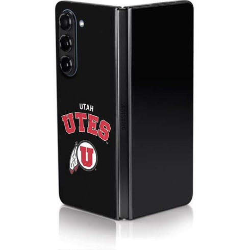University of Utah Utes Logo Galaxy Z Fold5 5G Skin