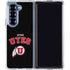 University of Utah Utes Logo Galaxy Z Fold6 Clear Case