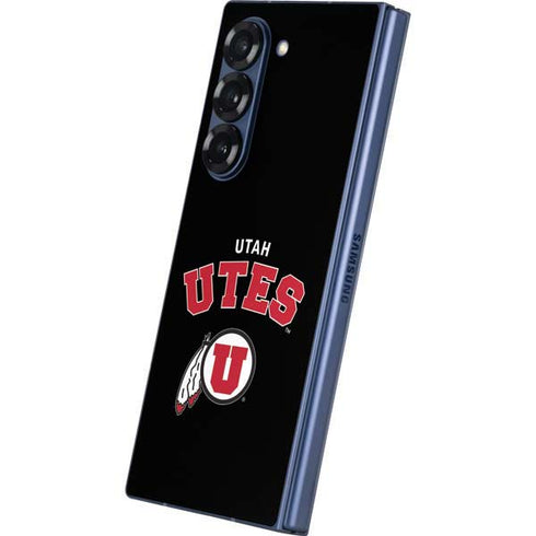 University of Utah Utes Logo Galaxy Z Fold6 Skin
