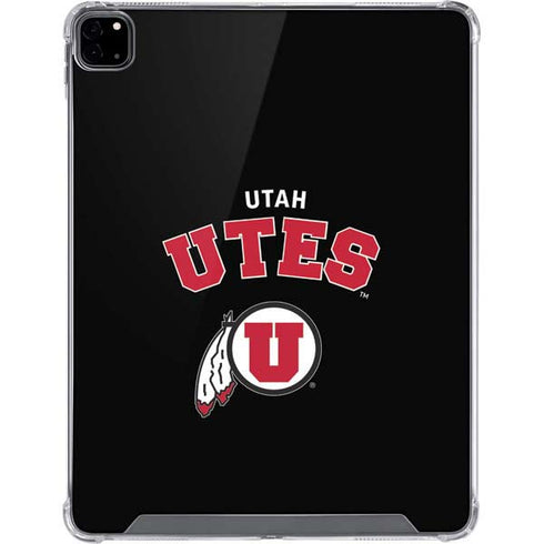 University of Utah Utes Logo iPad Pro 12.9in (2020) Clear Case