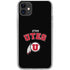University of Utah Utes Logo iPhone 11 Clear Case