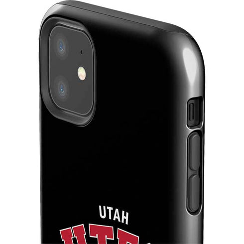 University of Utah Utes Logo iPhone 11 Impact Case