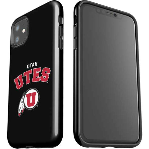 University of Utah Utes Logo iPhone 11 Impact Case
