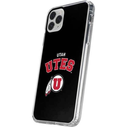 University of Utah Utes Logo iPhone 11 Pro Clear Case
