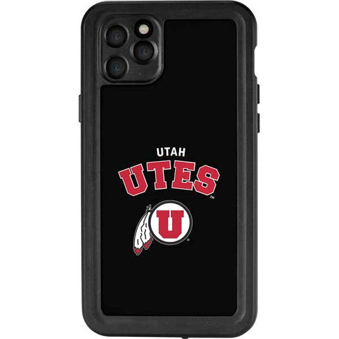 University of Utah Utes Logo iPhone 11 Pro Max Waterproof Case