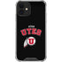 University of Utah Utes Logo iPhone 12 Clear Case